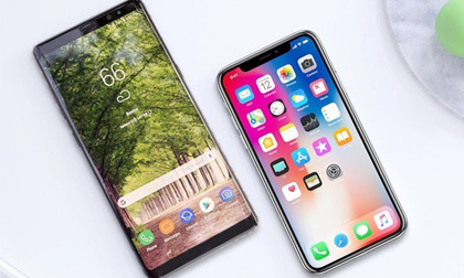 Note 8, iPhone X thống trị thị trường smartphone cao cấp VN