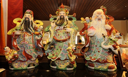 Chỉ cần đặt ông Phúc Lộc Thọ ở đúng chỗ này tiền đếm mỏi tay không hết gia đình luôn hạnh phúc