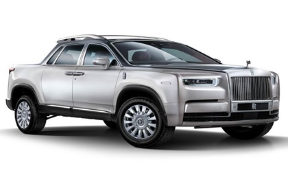 Sửng sốt với xe bán tải Rolls-Royce