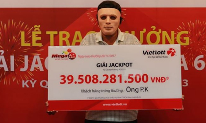 Người trúng jackpot hơn 39,5 tỉ đồng của Vietlott là ai?