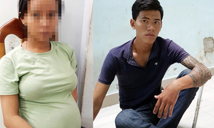 Chồng chở vợ bầu sắp sinh đi cướp tài sản ở trung tâm Sài Gòn
