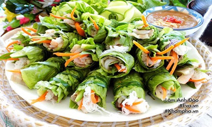 Xà lách cuộn thịt thơm ngon, dễ làm ăn mùa nào cũng hợp
