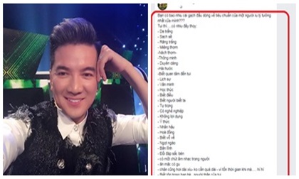 Choáng vì Đàm Vĩnh Hưng 12 năm tìm bạn gái có loạt tiêu chuẩn này