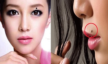 15 tướng nốt ruồi quyền lực, may mắn đừng dại mà xóa bỏ