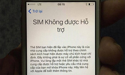 iPhone lock lại “đột tử” tại Việt Nam, dân buôn bó tay bất lực