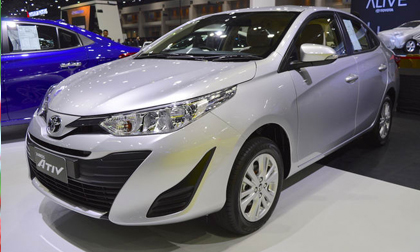 Xe sedan Toyota Yaris Ativ có giá chỉ 329 triệu đồng