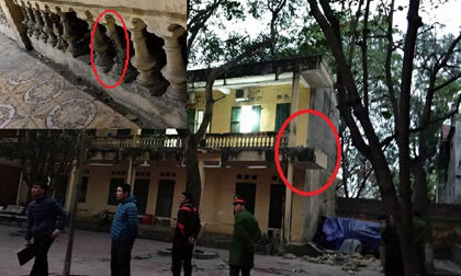 Sập lan can trường, 16 học sinh nhập viện: Trách nhiệm thuộc về ai?