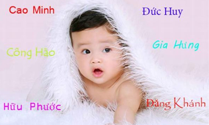 Đặt tên con trai sinh năm 2018 theo phong thủy đẹp, hay và ý nghĩa nhất