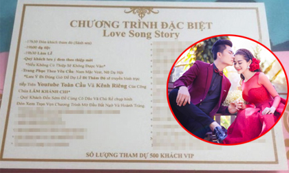 Hé lộ yêu cầu 'có một không hai' đối với khách mời khi dự đám cưới của Lâm Khánh Chi và chồng kém tuổi