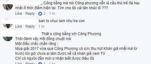 NHM phản đối khi Công Phượng trượt Top 5 Quả bóng vàng Việt Nam - Ảnh 3.
