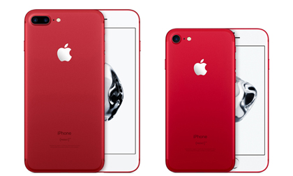 Top smartphone màu đỏ rực làm quà Noel 2017