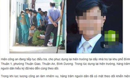 Vụ vợ giết chồng ở Bình Dương: Đăng 'nhầm' ảnh nạn nhân, bị xử lý thế nào?