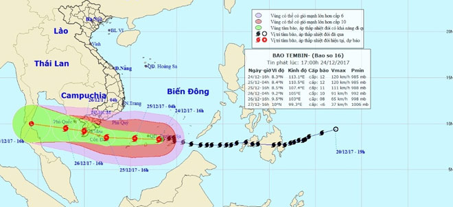 Bão Trâu Mộng áp sát, TP.HCM đang di dời 5.000 dân - 1