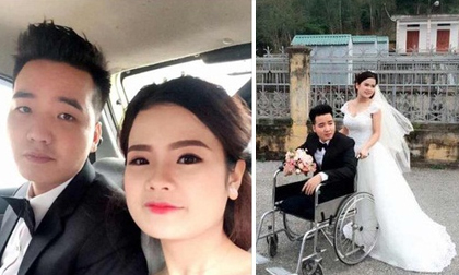 Đám cưới cô dâu xinh đẹp đẩy xe lăn cho chồng đặc biệt nhất 2017