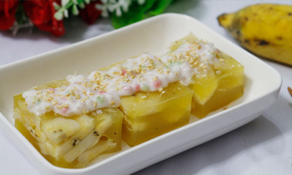 Cách làm bánh chuối hấp dẻo trong, béo ngậy ngon ngất ngây