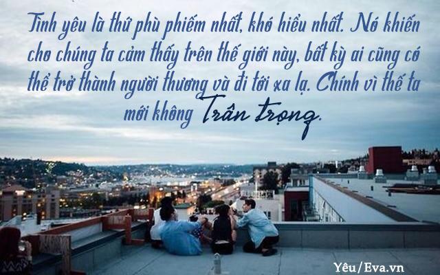 khi tre, ta tu bo vi nghi la mot cuoc tinh, cuoi cung moi biet do la ca cuoc doi - 2