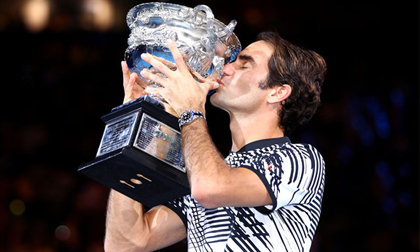 Federer - ngôi sao MVP của làng quần vợt năm 2017