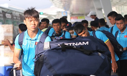 U23 Việt Nam đã có mặt tại Trung Quốc chuẩn bị cho VCK U23 châu Á 2018