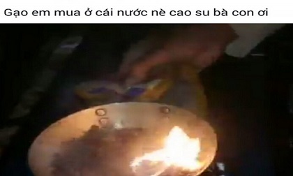 Cô gái ở Cà Mau bị xử phạt vì tung tin gạo giả