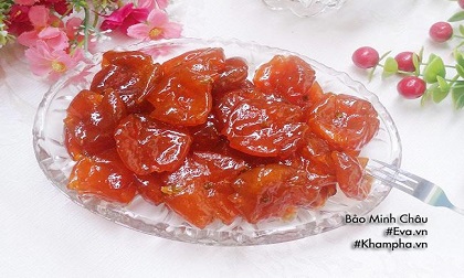 Đãi khách mứt quất vừa dẻo thơm, ngon ngọt ngày Tết