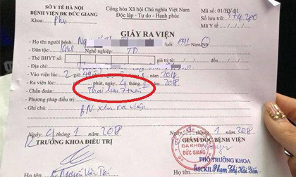 Thông tin mới nhất vụ bác sĩ khẳng định thai chết lưu, sang viện khác khám thai bình thường