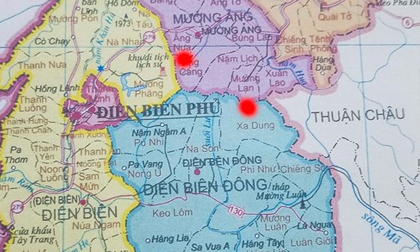 Lại động đất ở Điện Biên, cường độ 4,3 độ richter
