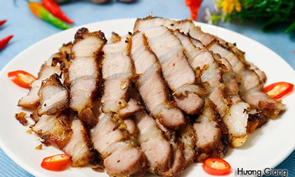 Thịt ba chỉ nướng sả ớt tuyệt ngon cho cuối tuần