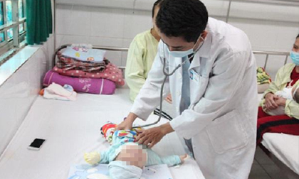 Hà Nội: Bệnh cúm mùa hoành hành, hàng trăm bệnh nhi phải nhập viện điều trị