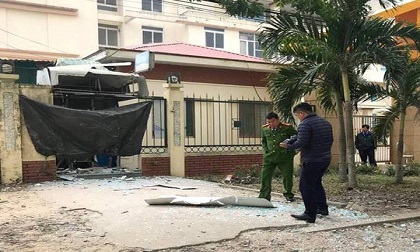 Bắt 2 nghi phạm gài mìn nổ tung cây ATM trong đêm để cướp tiền