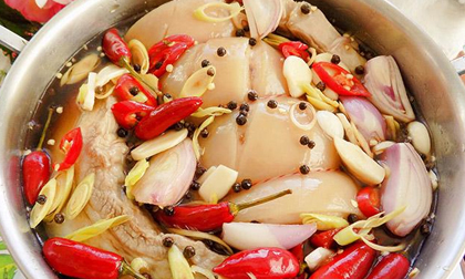 Đã miệng với thịt heo ngâm mắm chua ngọt tuyệt ngon