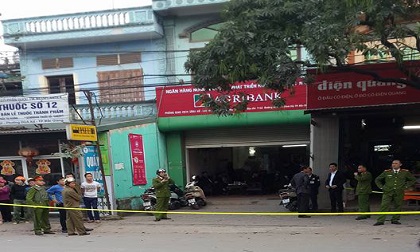 Trích xuất camera, công bố nhận dạng kẻ cướp ngân hàng Agribank ở Bắc Giang