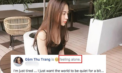 Đàm Thu Trang đăng trạng thái buồn bã, nghi vấn rạn nứt tình cảm với Cường Đôla?
