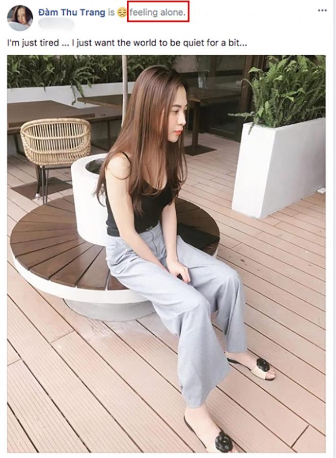 dam thu trang dang trang thai buon ba, nghi van ran nut tinh cam voi cuong dola? - 1