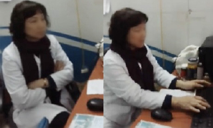 Xôn xao clip 'tố' bác sĩ BV Mắt Trung ương có thái độ không đúng mực với bệnh nhân