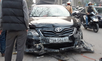 'Xe điên' gây tai nạn kinh hoàng trên đường Trần Phú chiều 28 Tết