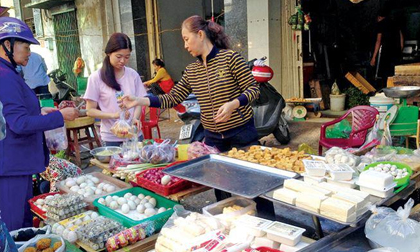 Ngất ngưởng giá cả thực phẩm sau Tết