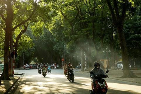 tin thoi tiet 2/3: anh huong cua ap thap nong phia tay, ha noi co luc 29 do c - 1