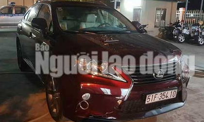 Vụ trộm xe Lexus của người tình cũ: Xe được định giá 2,8 tỉ đồng