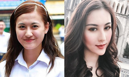 Gương mặt của Hà Lade ngày càng nhọn và dài giống hệt trào lưu thẩm mỹ 'mặt rắn'