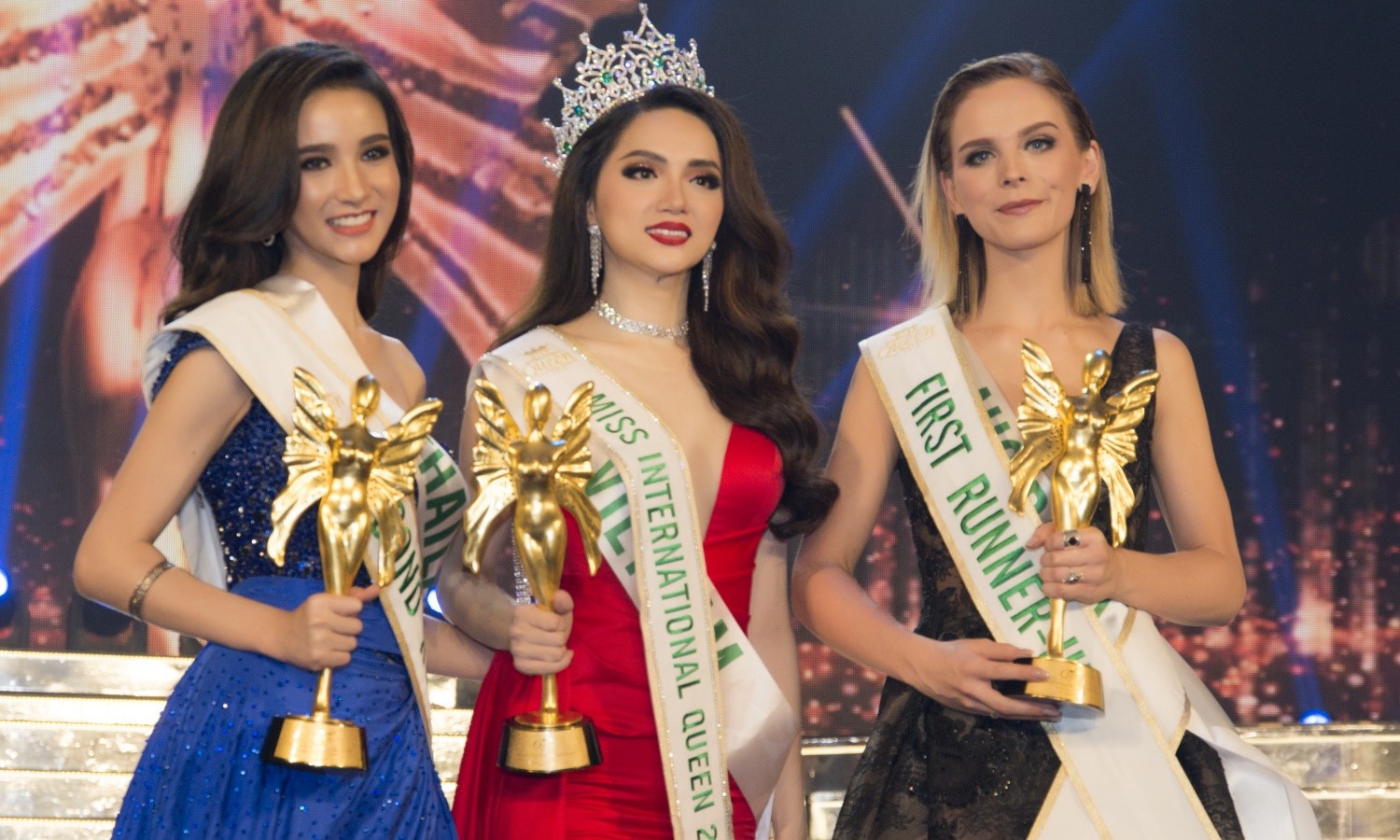 do nhan sac huong giang idol voi 12 cuu hoa hau chuyen gioi quoc te hinh anh 14