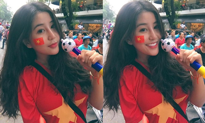 Fan girl U23 Việt Nam được báo Hàn ca ngợi đẹp như nữ thần