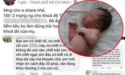 Thân nhân của người kêu gọi sinh 'thuận tự nhiên' lên tiếng