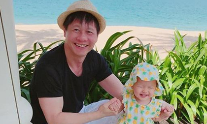 Chồng Phan Như Thảo lên tiếng trấn an mọi người sau vụ việc con gái suýt bị giật trên tay