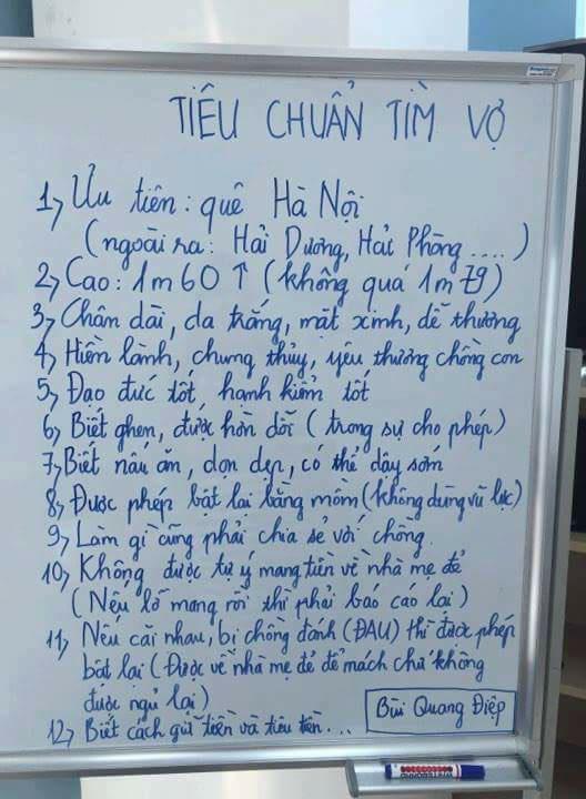 12 tieu chuan chon vo cua chang trai bi dan tinh