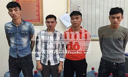 Khởi tố 4 đối tượng chém cô gái cướp xe trên đê Bát Tràng