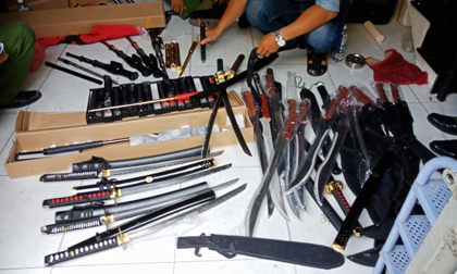 Triệt phá ‘kho’ hung khí cung cấp cho các giang hồ từ Bắc vào Nam