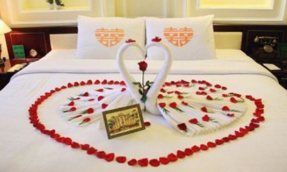 Cuộc sống hôn nhân viên mãn hơn nếu bạn trang trí phòng cưới hợp phong thủy
