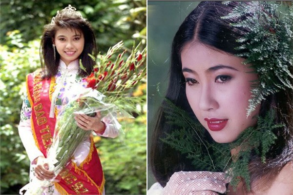 Hà Kiều Anh đăng quang khi 16 tuổi.