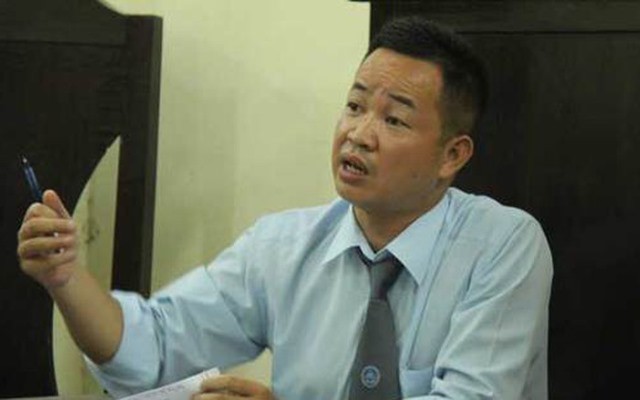 Luật sư Nguyễn Anh Thơm (Đoàn luật sư TP Hà Nội).