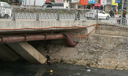 Hà Nội: Phát hiện thi thể nam giới trên sông Lừ
